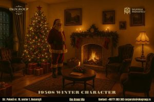 Legenda lui Moș Crăciun și farmecul Crăciunului anilor ’30 la Eko Group Vila